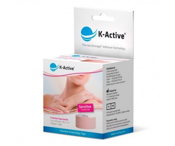 Преміум кінезіо тейп Gentle 5 см x 5 м 1 шт.